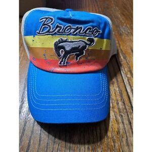 New Ford Bronco Adjustable Baseball Truckers Cap Hat NWT